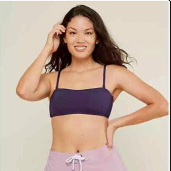 Andie Swim The Rio Top in Navy Size XXXL Bikini Removable Straps Convertible 3X - Picture 1 of 7